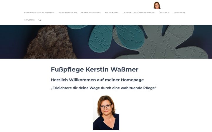 Ekrānuzņēmums no fusspflege-obernburg.de