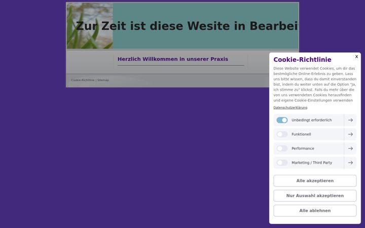 Screenshot of fusspflege-wyss.ch