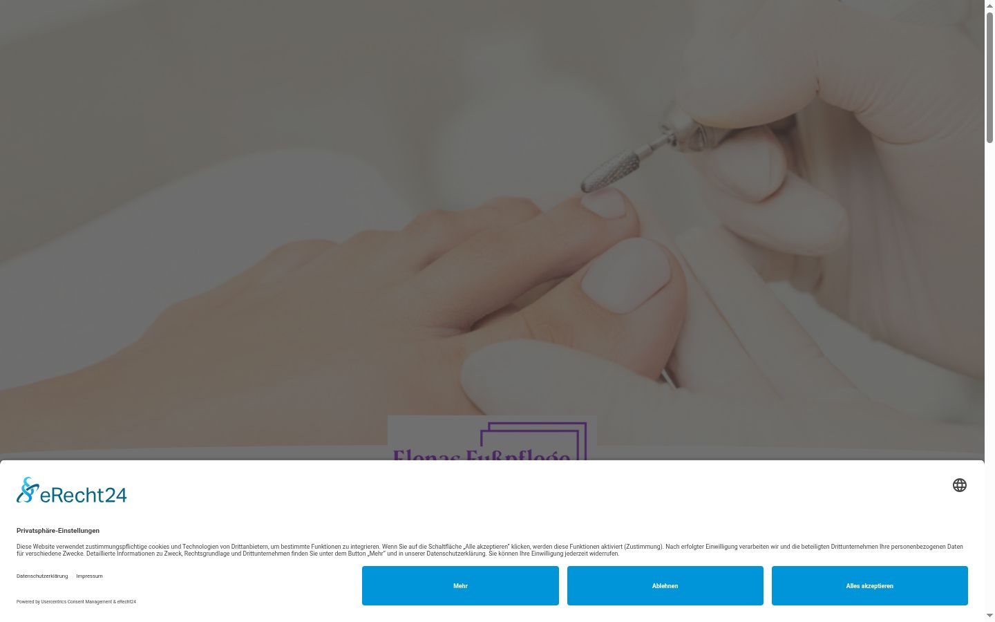 Sutikimo reklamjuostės, rodytos prieš bet kokią sąveiką, ekrano kopija