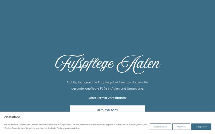 Snímek obrazovky fusswerk-aalen.de