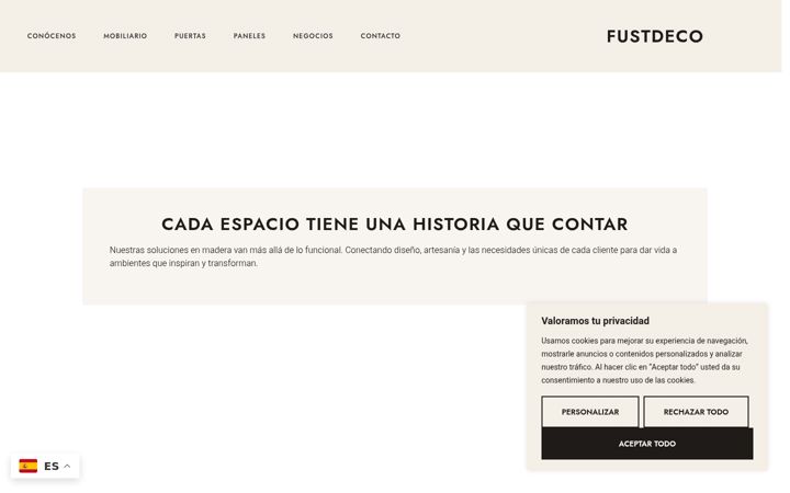 Screenshot of fustdeco.es