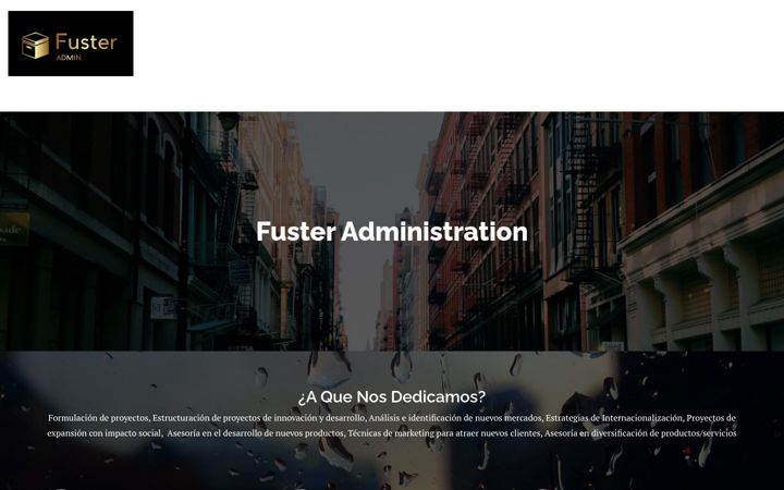 Screenshot of fusteradm.com