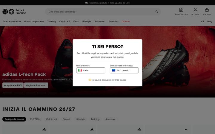 Screenshot of futbolemotion.it