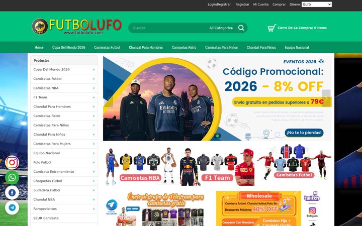 Posnetek zaslona futbollufo.com