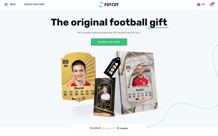 Screenshot of futcut.com