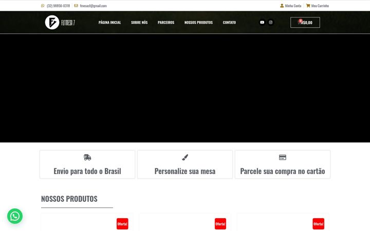 Screenshot of futmesa7.com.br