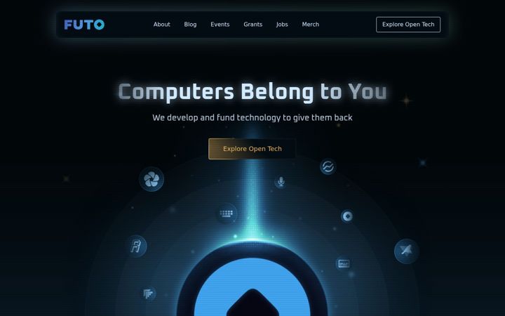 Screenshot of futo.org