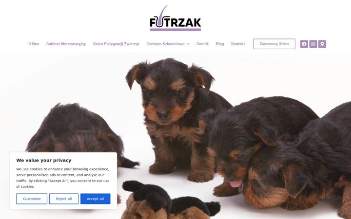 Screenshot of futrzak.sos.pl