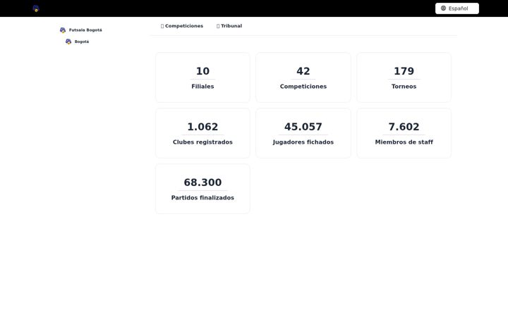 Screenshot of futsala.co