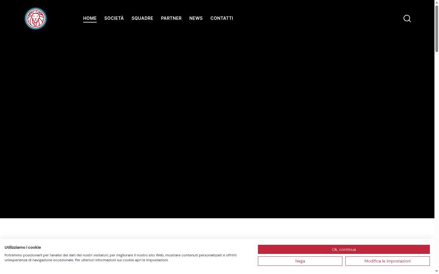 Captura de ecrã do banner de consentimento apresentado antes de qualquer interação