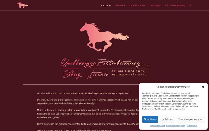 Screenshot of futterberatung-sl.de