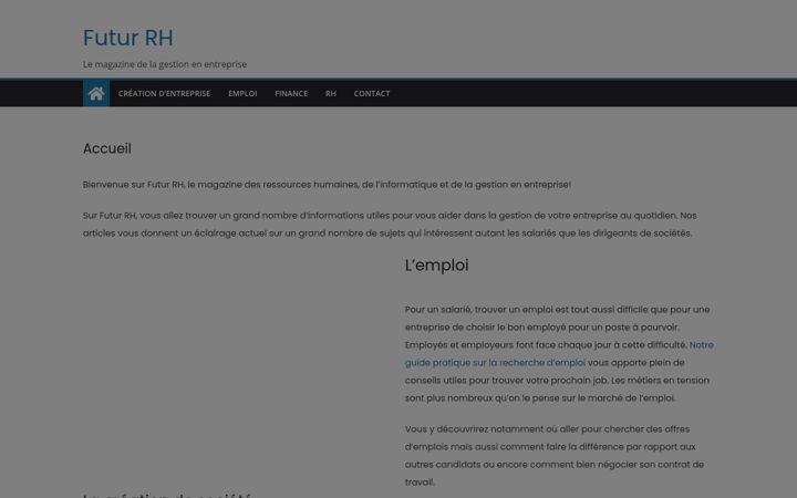 Screenshot of futur-rh.fr