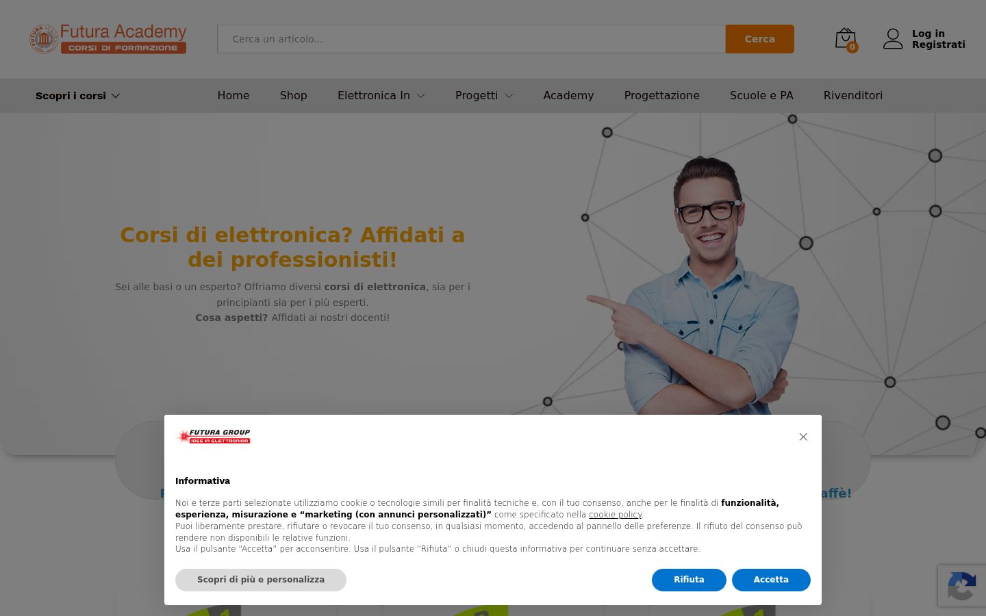 Képernyőkép a bármilyen interakció előtt megjelenő hozzájárulási bannerről