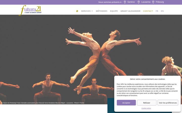 Screenshot of futura21.ch