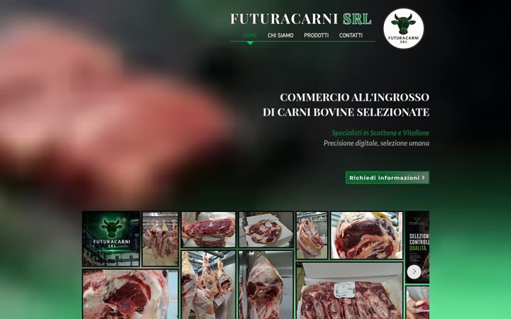 Screenshot of futuracarni.com