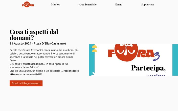 Screenshot of futuracasarano.it