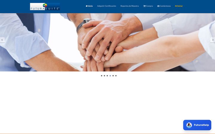 Screenshot of futurasuite.com