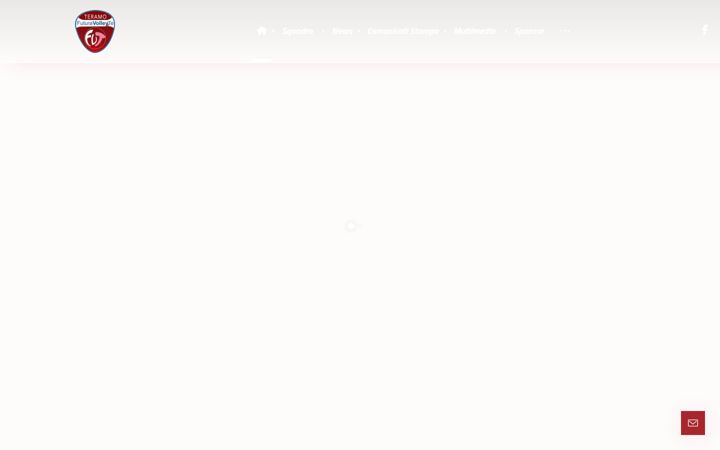 Screenshot of futuravolleyteramo.it