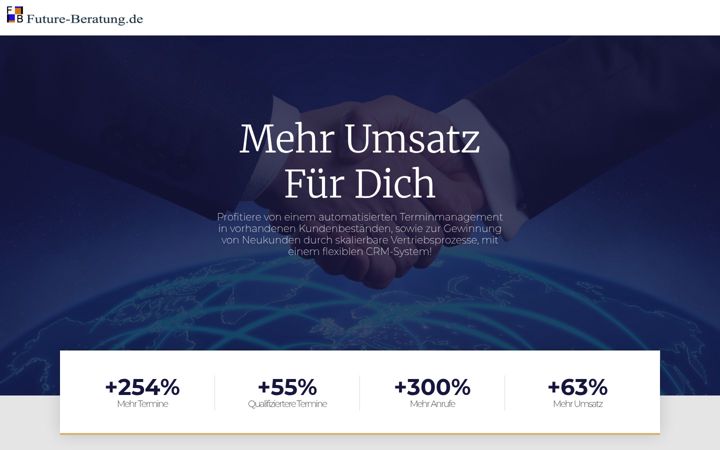 Screenshot of future-beratung.de