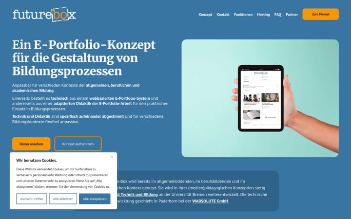 Screenshot of future-box.net