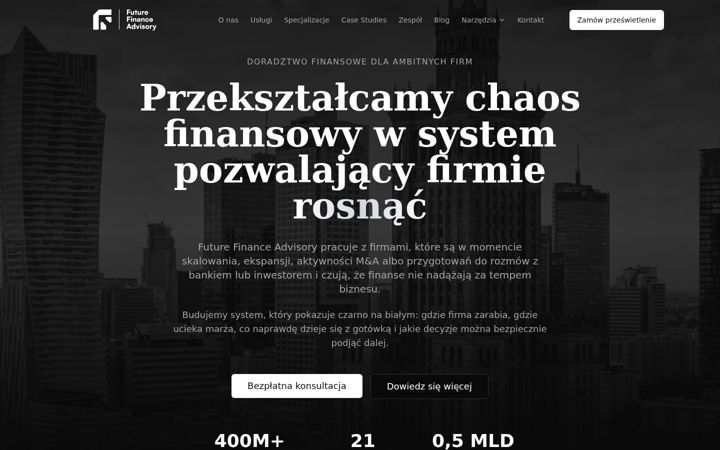 Screenshot of future-finance.pl