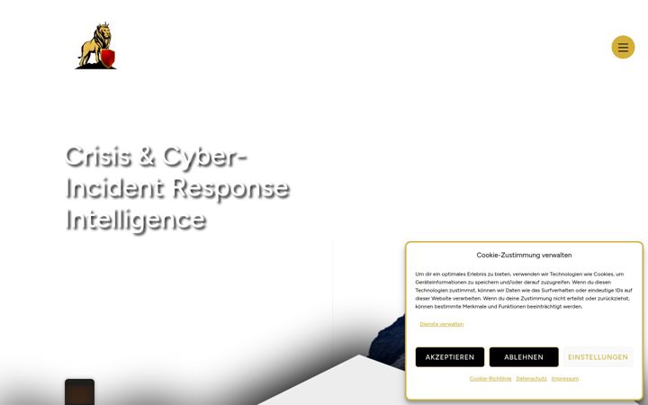 Screenshot of future-intelligence.ch