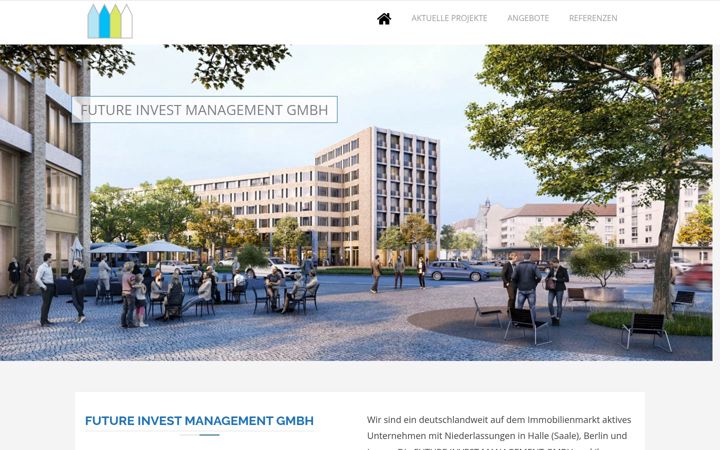 Screenshot of future-invest-management.eu