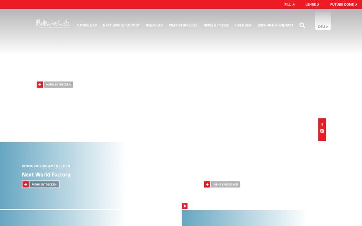 Screenshot stránky future-lab.at