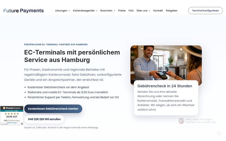 Snímek obrazovky future-payments.de