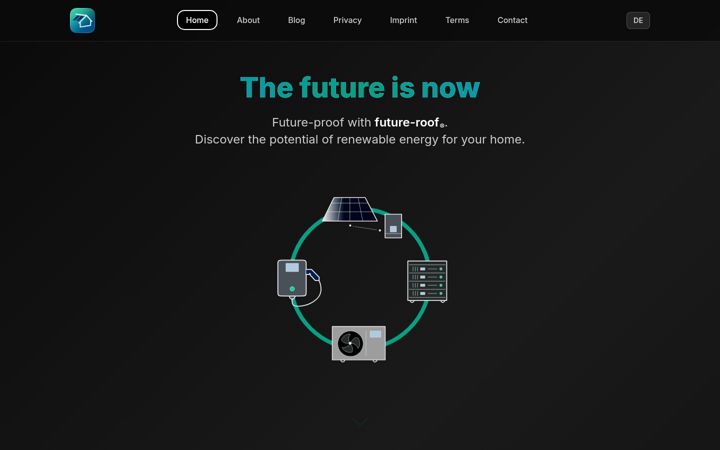 Screenshot of future-roof.com