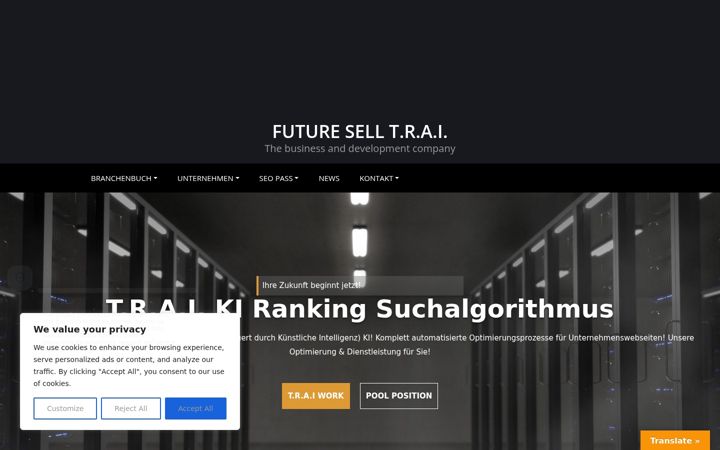 Snímek obrazovky future-sell.de