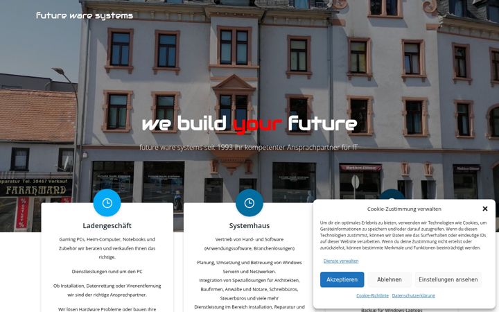 Screenshot of future-ware.de