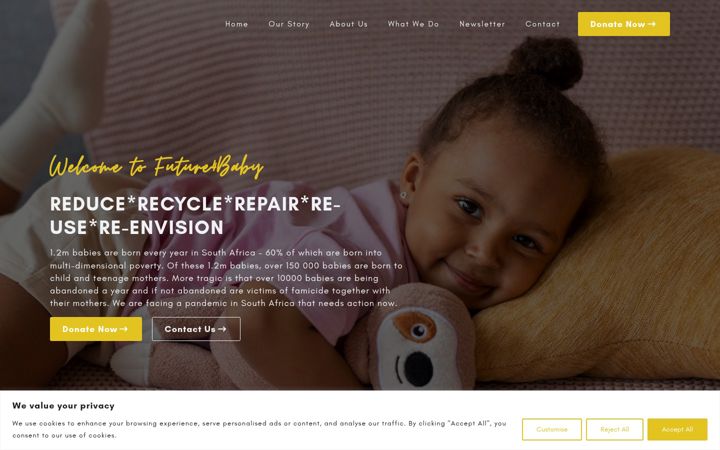 Screenshot of future4baby.org
