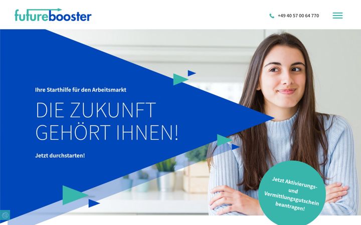 Screenshot of futurebooster.de