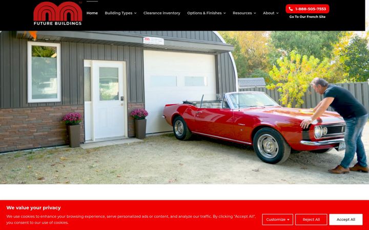 Screenshot of futurebuildings.com