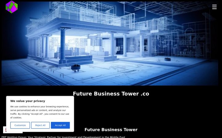 Screenshot of futurebusinesstower.com