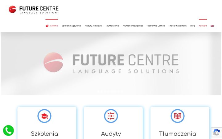 Screenshot of futurecentre.eu