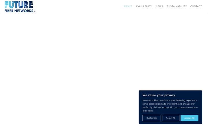 Screenshot of futurefibernetworks.com