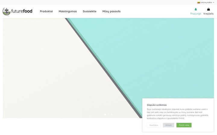 Screenshot of futurefood.lt