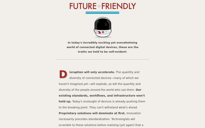 Screenshot ta' futurefriendlyweb.com