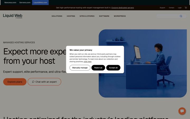 Screenshot of futurehosting.com