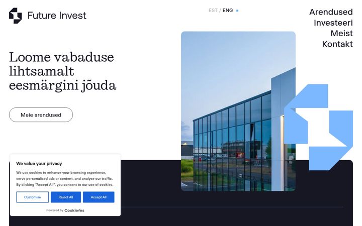 Captură de ecran a futureinvest.info
