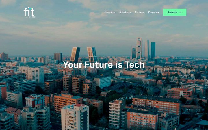 Skærmbillede af futureistech.io