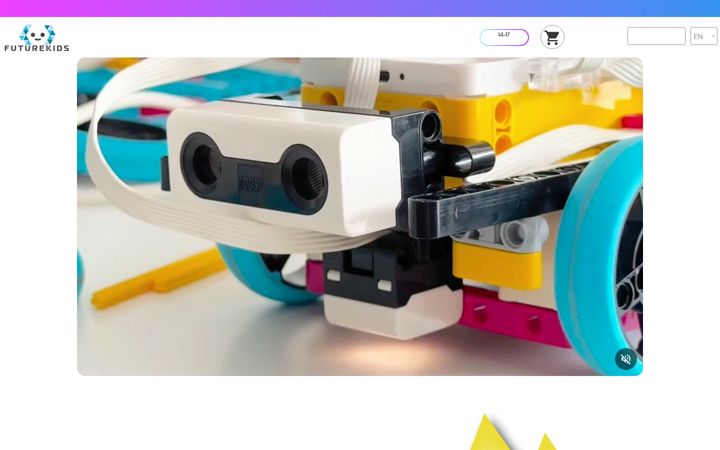 Screenshot of futurekids.io