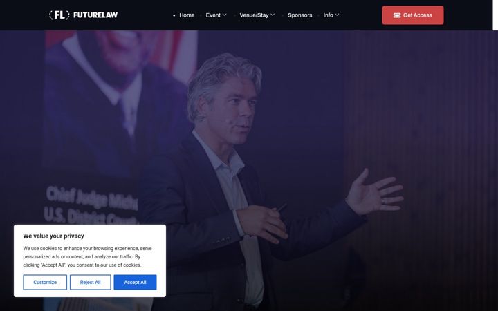Screenshot of futurelaw.ee