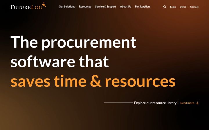 Screenshot of futurelog.com