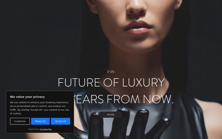 Screenshot of futureluxury.xyz