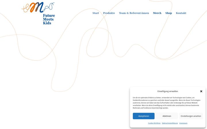 Screenshot of futuremeetskids.de