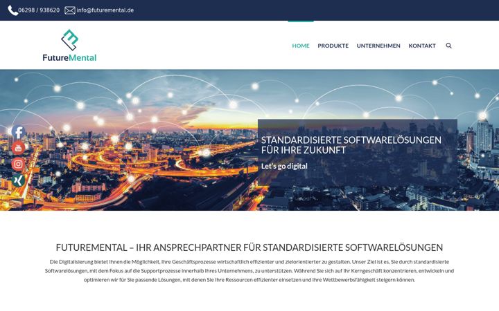 Screenshot of futuremental.de