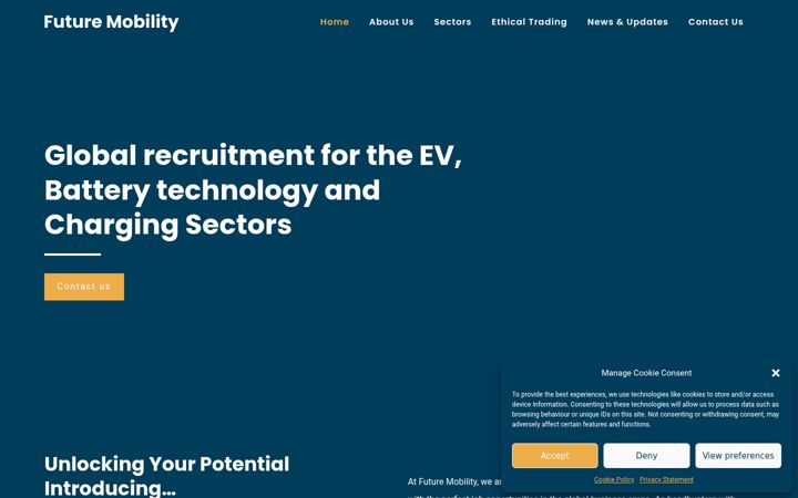 Screenshot of futuremobilitysearch.com
